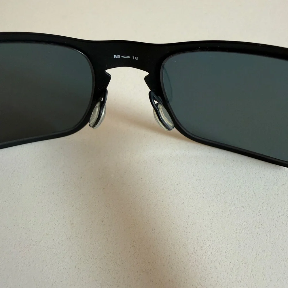 Oakley Holbrook™ Metal Matte Black Frame with Red Iridium Lenses
